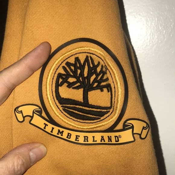 black and gold timberland hoodie
